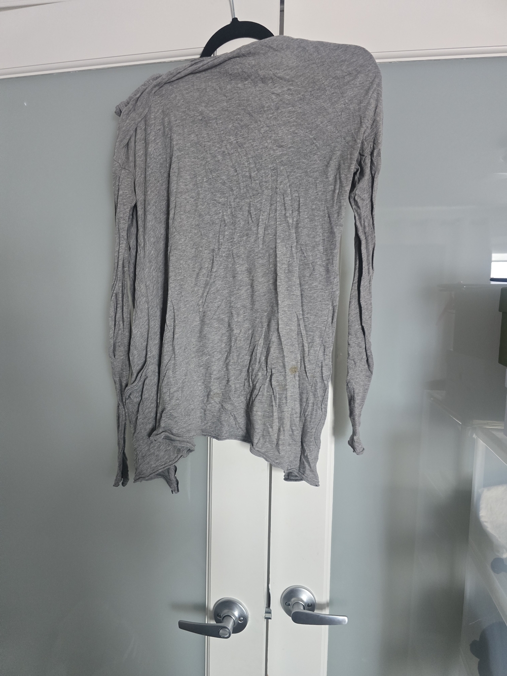 Burberry Light Gray Zip-Back Sweater - Picture 2 of 5